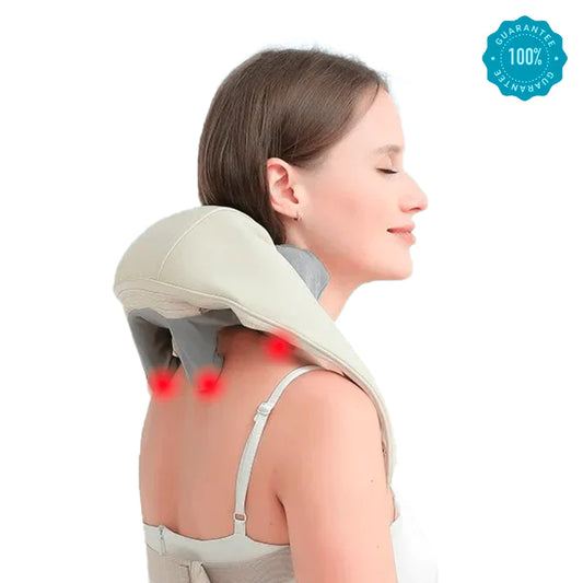 Masajeador Manos Shiatsu Inalámbrico para Cuello y Espalda - Pure Relax®